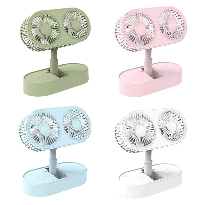 Small Desk Rechargeable Sturdy Table Fans with 3 Speeds Personal Portable Fan for Stroller Bedroom Office 4 Colors N0PF
Small Desk Rechargeable Sturdy Table Fans with 3 Speeds Personal Portable Fan for Stroller Bedroom Office 4 Colors N0PF