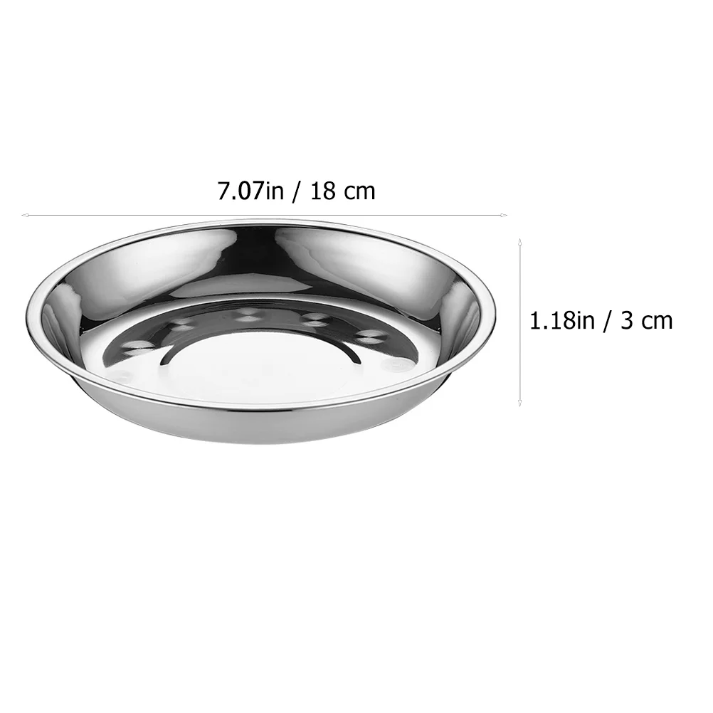 Steel Stainless Plates Plate Dinner Round Serving Metal Dishes Dish Camping Barbecue Dessert Traysalad Set Kidsindianbaking Cake
Steel Stainless Plates Plate Dinner Round Serving Metal Dishes Dish Camping Barbecue Dessert Traysalad Set Kidsindianbaking Cake