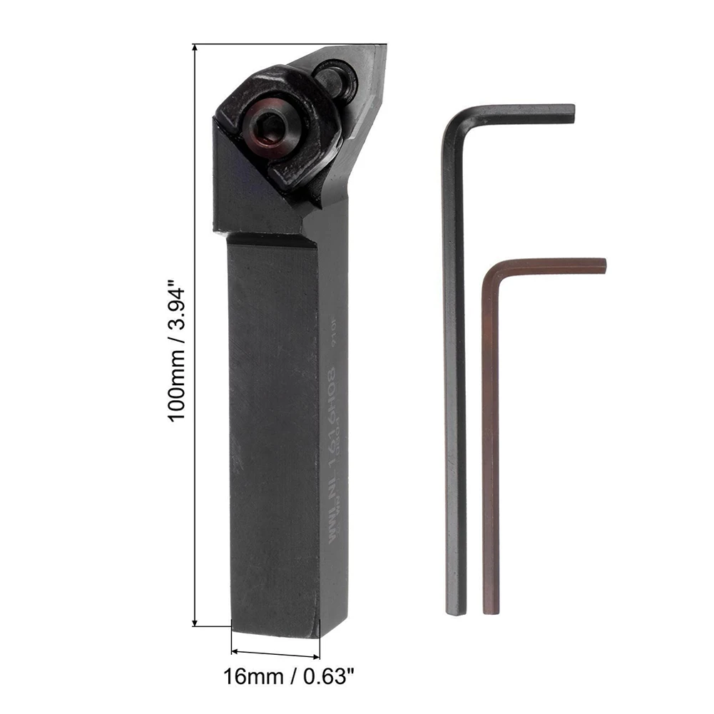 New Practical Turning Tool Holder Cutting Tool 16*100mm Black Oxide CNC Lathe Arbor Tool Parts WWLNL1616h08 Home
New Practical Turning Tool Holder Cutting Tool 16*100mm Black Oxide CNC Lathe Arbor Tool Parts WWLNL1616h08 Home