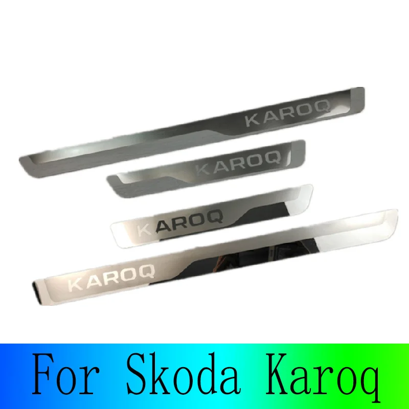 For Skoda Karoq 2017-2021 Car Door Protector Step Stickers Pads Quality Stainless Steel Automotive Accessories Chromium Styling
For Skoda Karoq 2017-2021 Car Door Protector Step Stickers Pads Quality Stainless Steel Automotive Accessories Chromium Styling