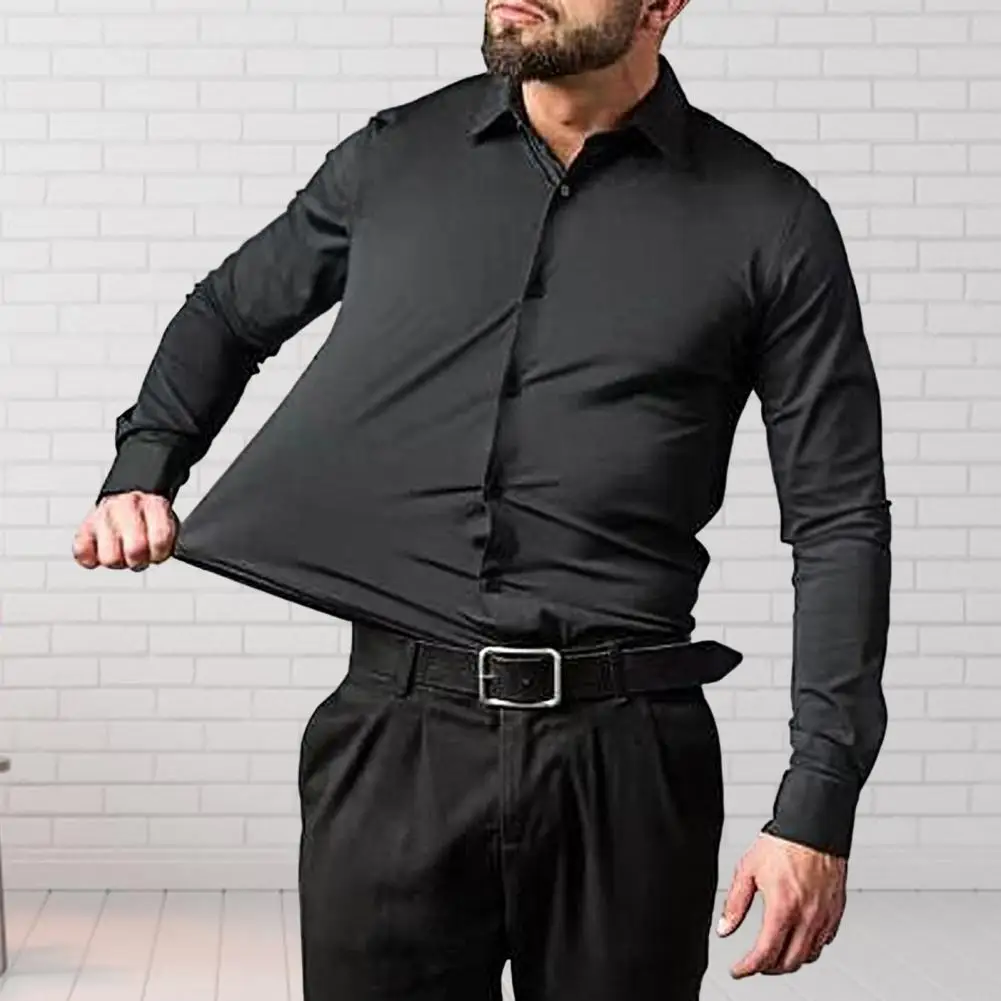 Men Business Shirt Slim Fit Casual Dress-up Plus Size Anti-wrinkle Spring Shirt Business Shirt for Meeting
Men Business Shirt Slim Fit Casual Dress-up Plus Size Anti-wrinkle Spring Shirt Business Shirt for Meeting