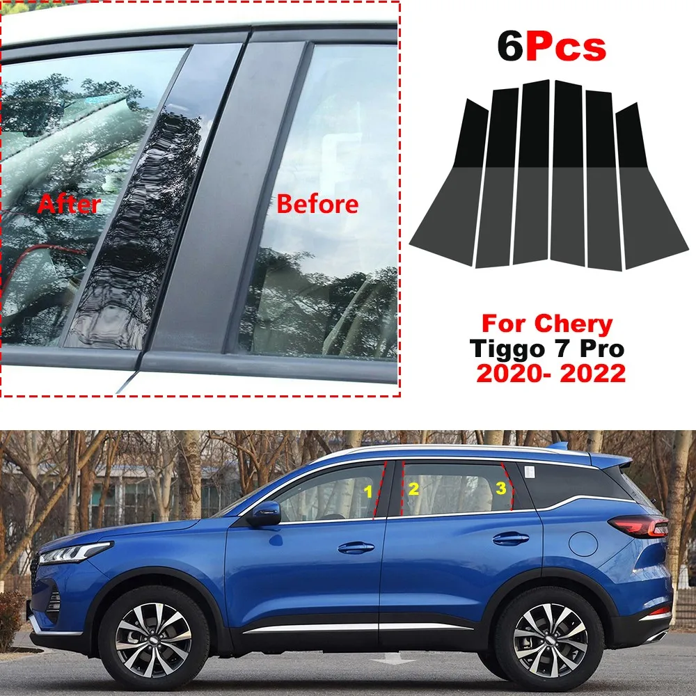 6Pcs Car Middle Column PC Window Trim B C Pillar Strip Sticker For Chery Tiggo 7 Pro 2020 2021 2022 Exterior Parts Stickers
6Pcs Car Middle Column PC Window Trim B C Pillar Strip Sticker For Chery Tiggo 7 Pro 2020 2021 2022 Exterior Parts Stickers