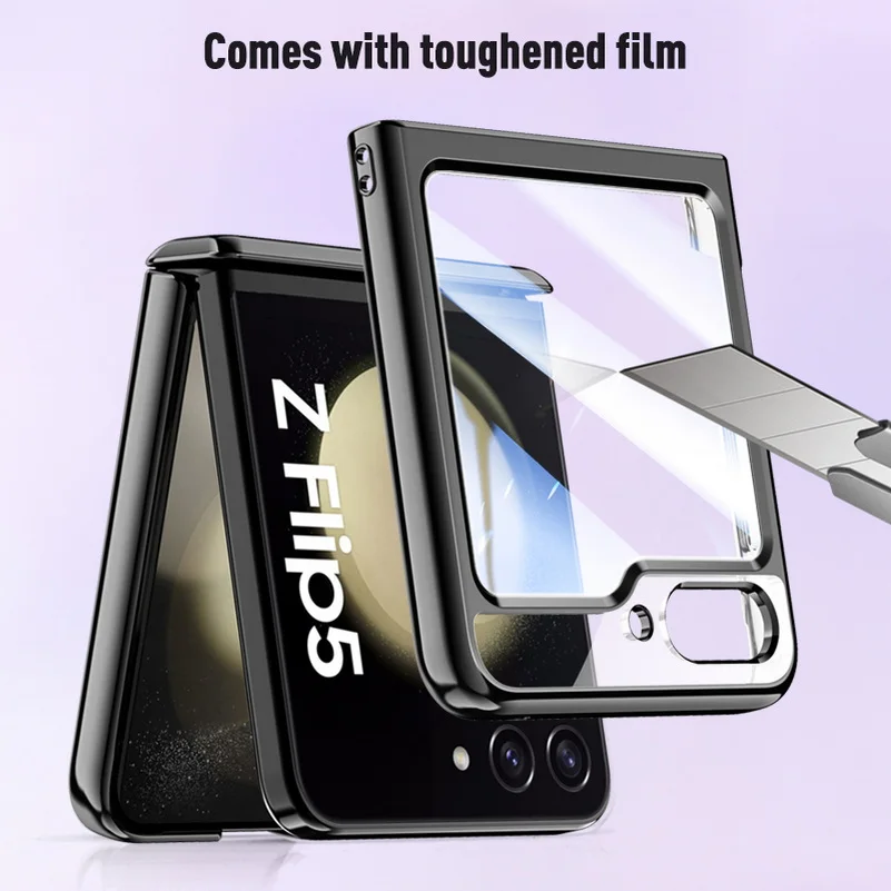 Защитный чехол из закаленного стекла для Samsung Z Flip 5 Galaxy Z Flip5, с пружинным шарниром, полноразмерный защитный чехол для камеры
Защитный чехол из закаленного стекла для Samsung Z Flip 5 Galaxy Z Flip5, с пружинным шарниром, полноразмерный защитный чехол для камеры