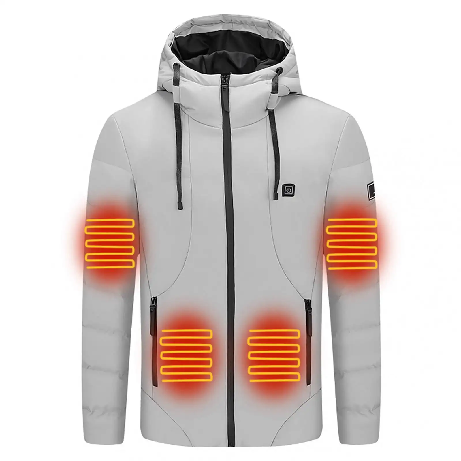 Outdoor Warm Heated Jackets for Men Rechargeable USB Waterproof Women Heated Vest Down Jacket Detachable Hood Motorcycle Jacket
Outdoor Warm Heated Jackets for Men Rechargeable USB Waterproof Women Heated Vest Down Jacket Detachable Hood Motorcycle Jacket