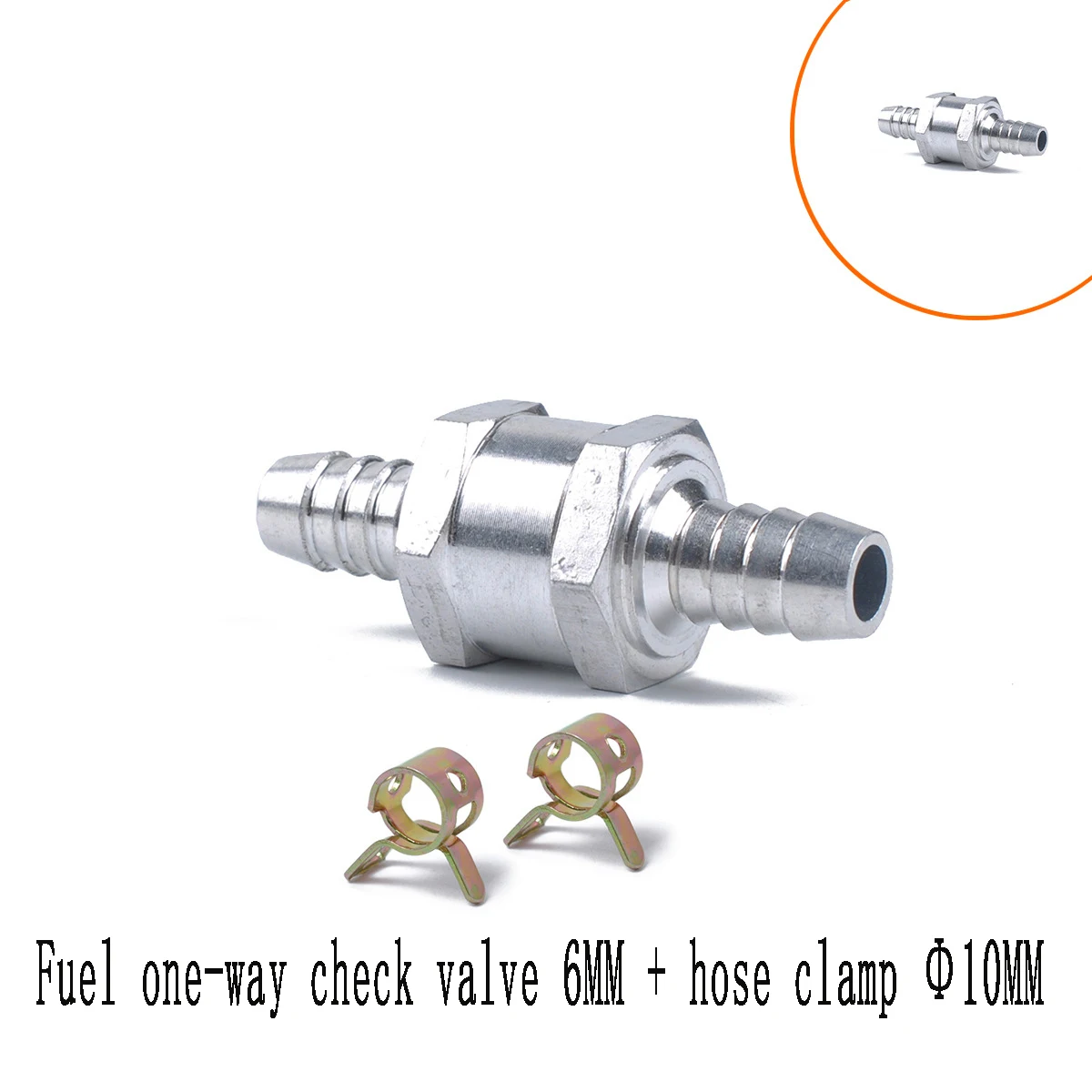Fuel One-way Check Valve 6MM Hose Clamp 10MM Suitable for Caravans and Motorhomes Rv Camper Boat Accessories Marine
Fuel One-way Check Valve 6MM Hose Clamp 10MM Suitable for Caravans and Motorhomes Rv Camper Boat Accessories Marine