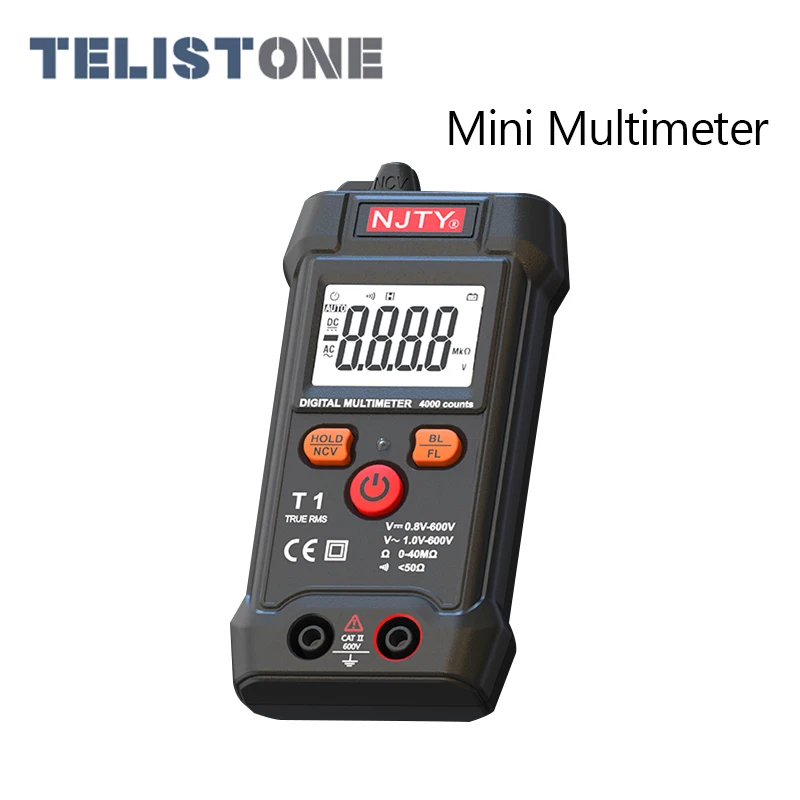 Smart Multimeter Digital Backlight Voltmeter Handheld LCD Mini Automotive Tester DC Voltage Tester Portable Electric Meter
Smart Multimeter Digital Backlight Voltmeter Handheld LCD Mini Automotive Tester DC Voltage Tester Portable Electric Meter