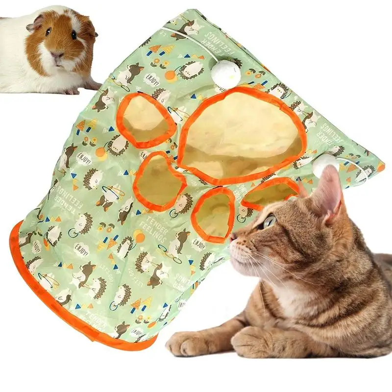 Игровой тоннель для котят, складной кошачий туннель с шариками и мерцающими кошками, Интерактивная уличная игрушка для кошек
Игровой тоннель для котят, складной кошачий туннель с шариками и мерцающими кошками, Интерактивная уличная игрушка для кошек