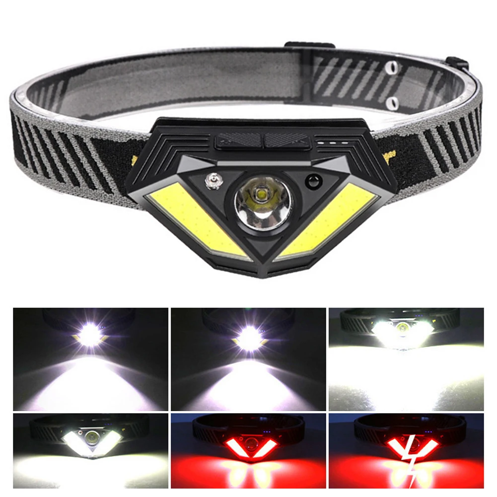 Outdoor Rechargeable Headlamp Headlight Torch Flashlight Work Light Bar Head Band Lamp For Camping Hunting Fishing Riding Patrol
Outdoor Rechargeable Headlamp Headlight Torch Flashlight Work Light Bar Head Band Lamp For Camping Hunting Fishing Riding Patrol