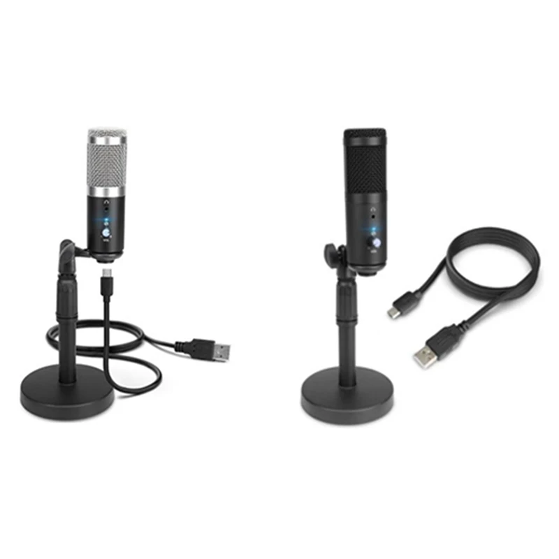 Настольный конденсаторный USB-микрофон, микрофон для ПК, ноутбука, игровой, караоке, студийной записи
Настольный конденсаторный USB-микрофон, микрофон для ПК, ноутбука, игровой, караоке, студийной записи