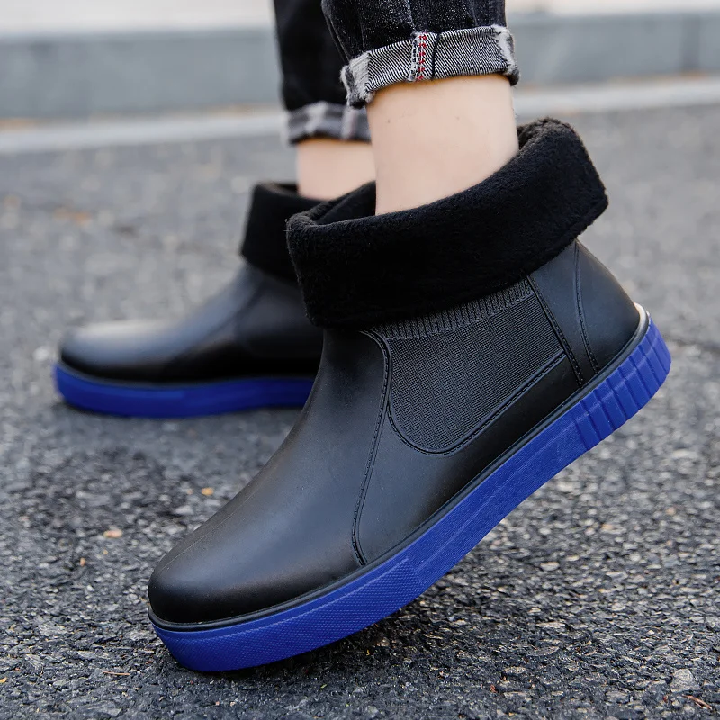 New Men's Rain Shoes Outdoor Bare Boots Waterproof and Non slip Chelsea Boots Fishing Water Shoes Sports Short Boots Work Shoes
New Men's Rain Shoes Outdoor Bare Boots Waterproof and Non slip Chelsea Boots Fishing Water Shoes Sports Short Boots Work Shoes