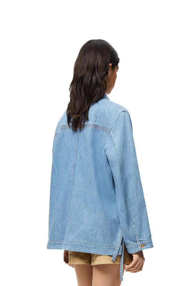 131459 Fashion Classic Trendy Luxury Designer Cloth Women Autumn Leather Logo Pocket Denim Jacket Versatile Casual Loose Coat
131459 Fashion Classic Trendy Luxury Designer Cloth Women Autumn Leather Logo Pocket Denim Jacket Versatile Casual Loose Coat
