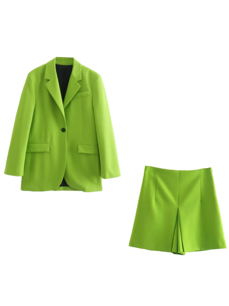 XEASY Women Solid Two Pieces Sets Blazer Shorts Skirts Suit 2022 New Spring Fashion Elegant Female 2pcs Set Office Lady Chic
XEASY Women Solid Two Pieces Sets Blazer Shorts Skirts Suit 2022 New Spring Fashion Elegant Female 2pcs Set Office Lady Chic