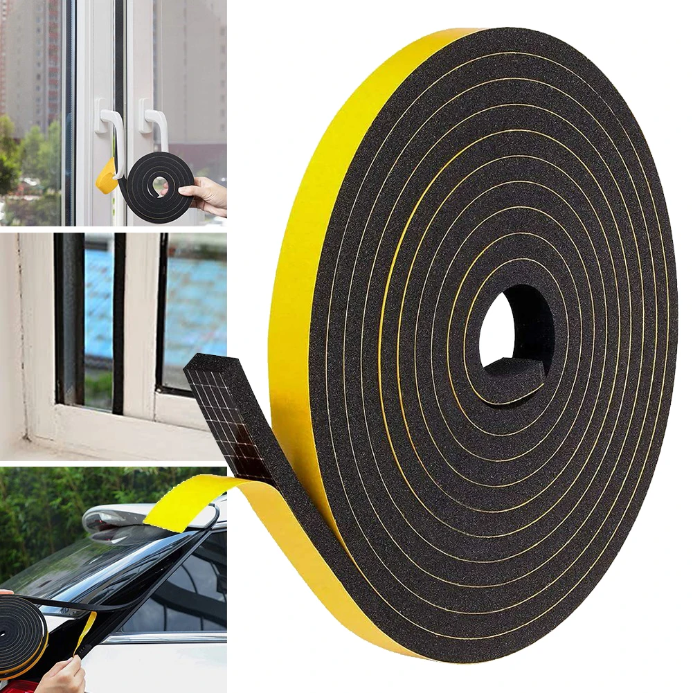 Door Weather Seal Strip Weather Stripping Door Seal Strip Glass Window Anti-collision Strip Self-adhesive Foam Sticky Tape
Door Weather Seal Strip Weather Stripping Door Seal Strip Glass Window Anti-collision Strip Self-adhesive Foam Sticky Tape