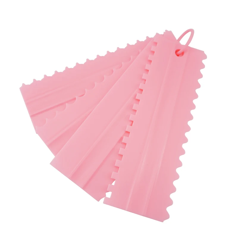 Plastic Cream Scraper Set New Comb Cake Scraper Pattern Cream ScraperDIY Baking Tools Baking Accessories
Plastic Cream Scraper Set New Comb Cake Scraper Pattern Cream ScraperDIY Baking Tools Baking Accessories