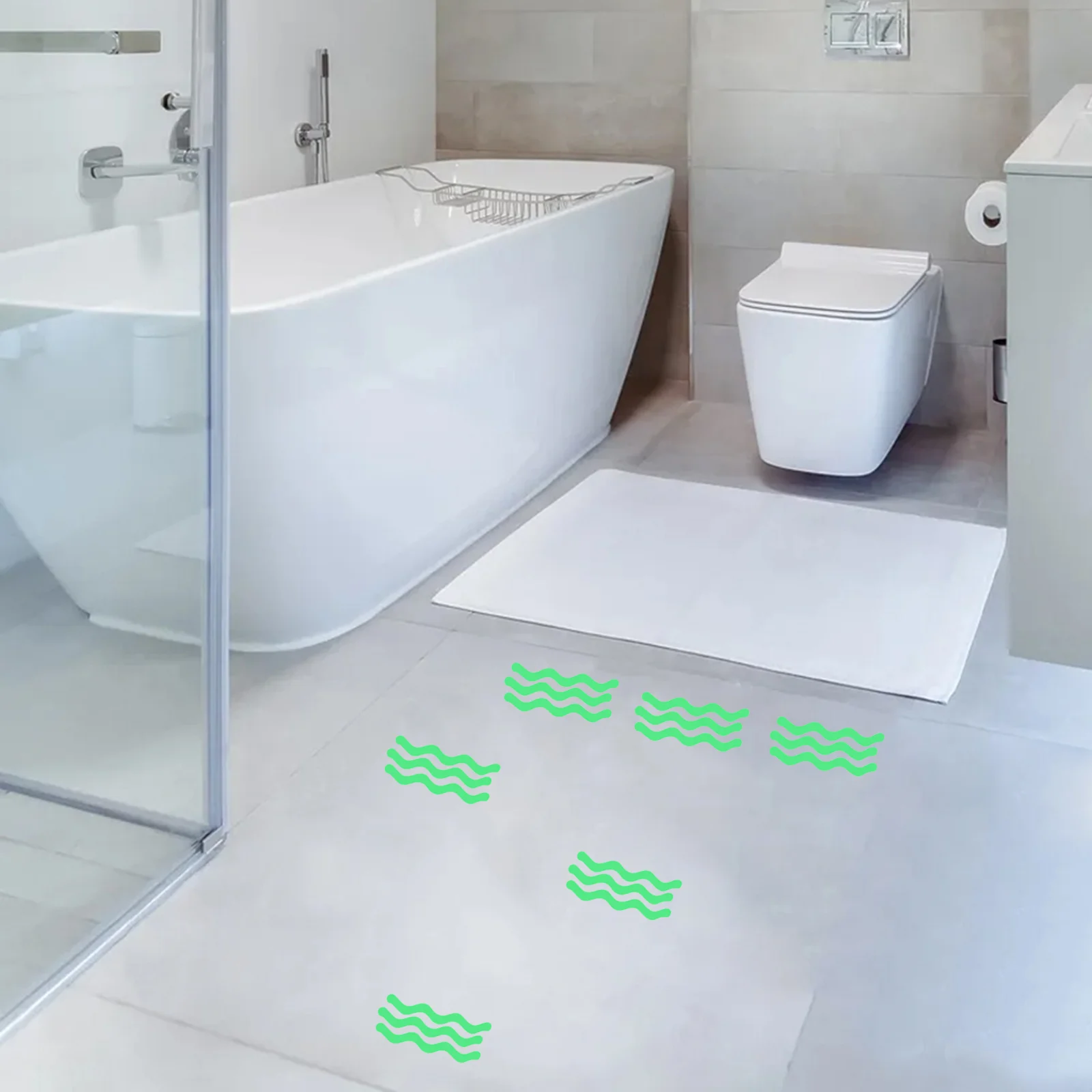 5x Bathroom Stickers Decals For Bathroom Anti-skid Sticker Luminous Decals Bathroom Decals for Dorm Home Hotel
5x Bathroom Stickers Decals For Bathroom Anti-skid Sticker Luminous Decals Bathroom Decals for Dorm Home Hotel