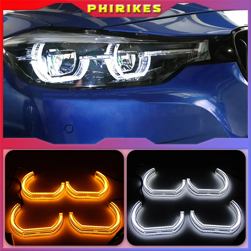 LED Angel Eyes For BMW 3 Series E90 E92 E93 M3 2007-2013 Coupe cabrioletCar Lights Accessories Halo 3D DTM LCI Style Acrylic
LED Angel Eyes For BMW 3 Series E90 E92 E93 M3 2007-2013 Coupe cabrioletCar Lights Accessories Halo 3D DTM LCI Style Acrylic