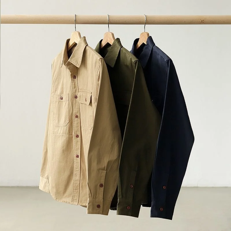 Men Cargo Long Sleeve Shirt 2023 Spring Autumn Hip Hop Jacket American Casual Retro Army Green Tough Man Workwear
Men Cargo Long Sleeve Shirt 2023 Spring Autumn Hip Hop Jacket American Casual Retro Army Green Tough Man Workwear