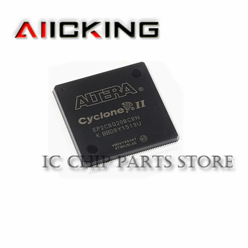 EP2C8Q208C8N 4 шт./партия QFP-208 FPGA Cyclone®II семейство, 8256 ячеек, 402,58 МГц, 90 нм, технология, 1,2 в, пин, оригинальная микросхема в наличии
EP2C8Q208C8N 4 шт./партия QFP-208 FPGA Cyclone®II семейство, 8256 ячеек, 402,58 МГц, 90 нм, технология, 1,2 в, пин, оригинальная микросхема в наличии