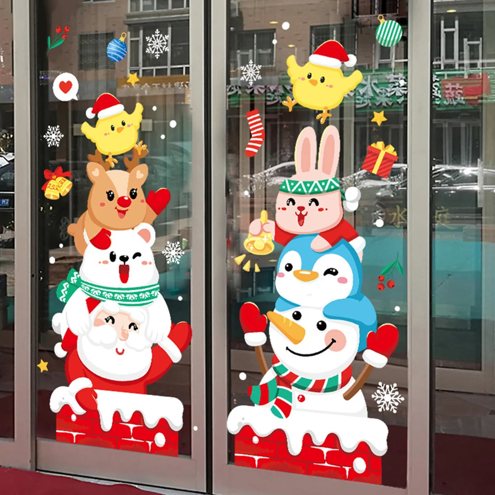 Santa Claus Merry Christmas Wall Sticker Christmas Festival Decoration Living Room Home Window Glass Door New Year Stickers 2022
Santa Claus Merry Christmas Wall Sticker Christmas Festival Decoration Living Room Home Window Glass Door New Year Stickers 2022