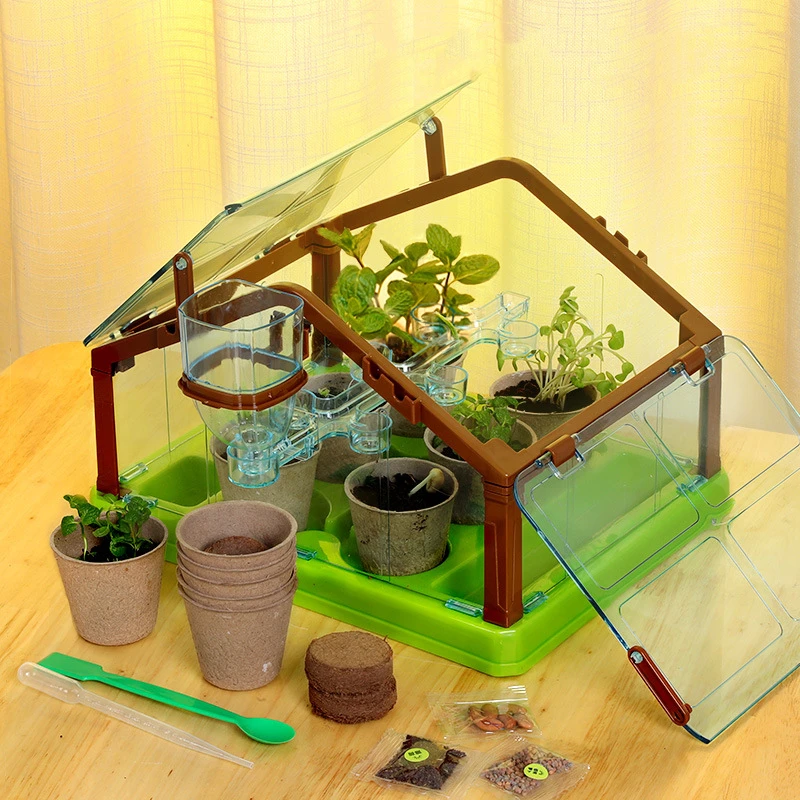 Mini Greenhouse PVC Plastic Garden Outdoor Grow Bags Plants Flower Portable Growit Sunroom Home Garden Supplies
Mini Greenhouse PVC Plastic Garden Outdoor Grow Bags Plants Flower Portable Growit Sunroom Home Garden Supplies