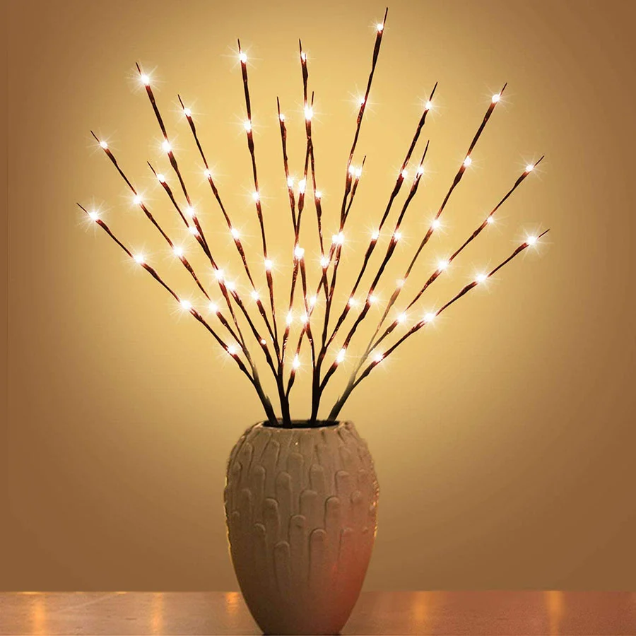73CM 20 LED Branch Lights Battery Powered Vase Filler Willow Twig Lighted Branch Decorative Light DIY Artificial Tree Decor
73CM 20 LED Branch Lights Battery Powered Vase Filler Willow Twig Lighted Branch Decorative Light DIY Artificial Tree Decor