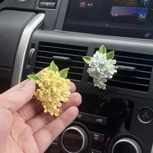 Car mounted aromatherapy decoration, air outlet, gypsum diffuser, deodorizer, osmanthus flower decoration