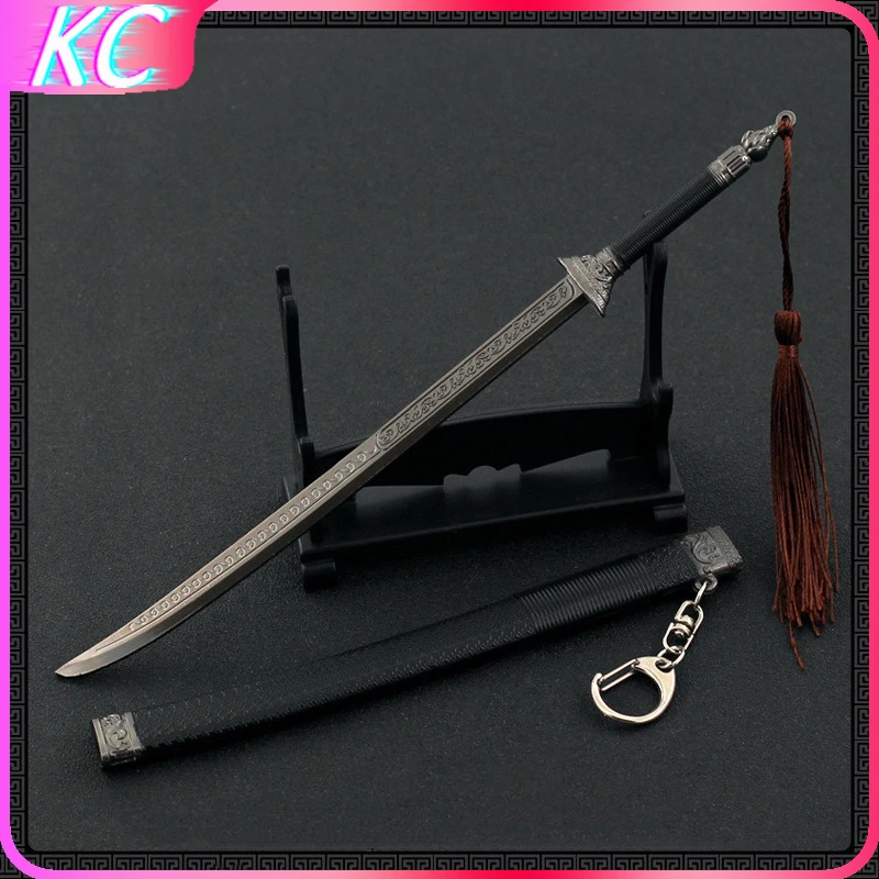 22cm Sword Snow Stride Xiufeng Knife Katana Sword Weapon Model Keychain Cosplay Prop Collection Ornament Toys For Children Gifts
22cm Sword Snow Stride Xiufeng Knife Katana Sword Weapon Model Keychain Cosplay Prop Collection Ornament Toys For Children Gifts