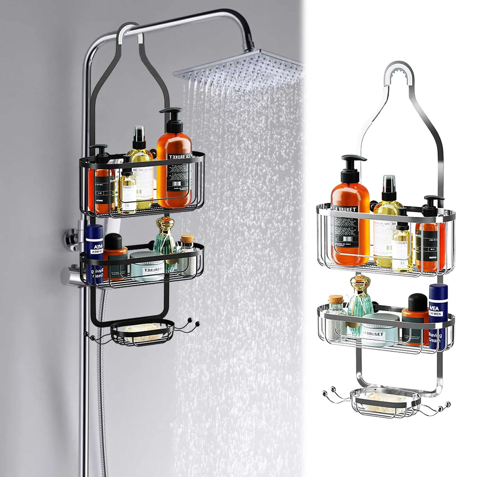 Shower Rack Shower Caddy Hangings Multifunctional Shower Head Caddy Bathroom Shower Head Caddy Organizer Rack For Shampoo
Shower Rack Shower Caddy Hangings Multifunctional Shower Head Caddy Bathroom Shower Head Caddy Organizer Rack For Shampoo