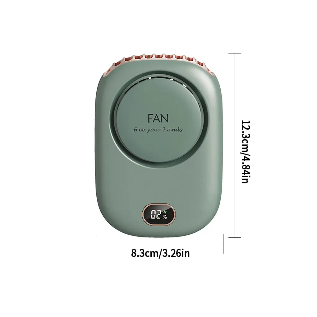 Neck Fan Mini Portable Bladeless Fan Rechargeable Leafless Hanging Fans Air Cooler Cooling Wearable Neckband Fans air fan
Neck Fan Mini Portable Bladeless Fan Rechargeable Leafless Hanging Fans Air Cooler Cooling Wearable Neckband Fans air fan