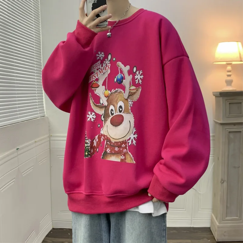 Privathinker Men's Christmas Sweatshirts Loose Fashion Casual Cartoon Graphic Unisex Pullovers New Brand Male Round Neck Hoodies 
Privathinker Men's Christmas Sweatshirts Loose Fashion Casual Cartoon Graphic Unisex Pullovers New Brand Male Round Neck Hoodies