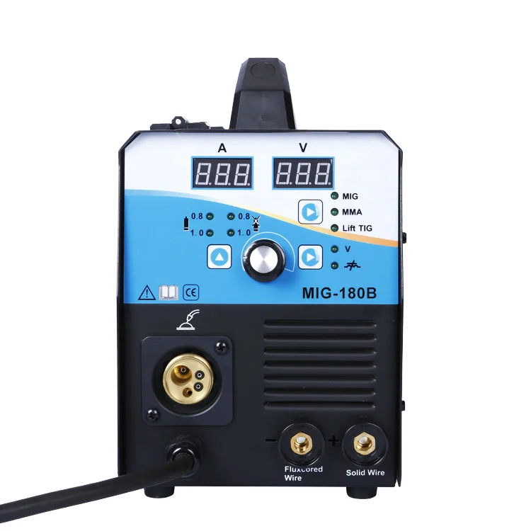 

High Quality Aluminum MIG Welder 180A 3 in 1 no Gas and Gas Welding Machine with 1or 5kg Wire MIG Machine