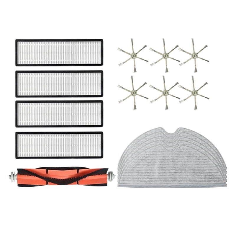 Hot TOD-16Pcs For Xiaomi Mijia 2C Accessories Spare Vacuum Cleaner Replacement Kit HEPA Filter Mop Cloth Roller Silicon Brush
Hot TOD-16Pcs For Xiaomi Mijia 2C Accessories Spare Vacuum Cleaner Replacement Kit HEPA Filter Mop Cloth Roller Silicon Brush
