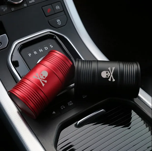 Aluminum Alloy Skull Car Ashtray Interior Accessories Shape With Lid For Cigarette Ash Holder Smoking Accessories
Aluminum Alloy Skull Car Ashtray Interior Accessories Shape With Lid For Cigarette Ash Holder Smoking Accessories