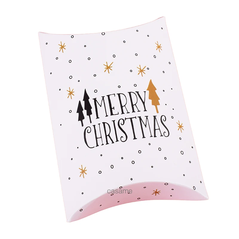 6 Pcs Christmas Style Kraft Paper Candy Box Pillow Shape Wedding Favor Gift Boxes Pie Party Box Birthday
6 Pcs Christmas Style Kraft Paper Candy Box Pillow Shape Wedding Favor Gift Boxes Pie Party Box Birthday
