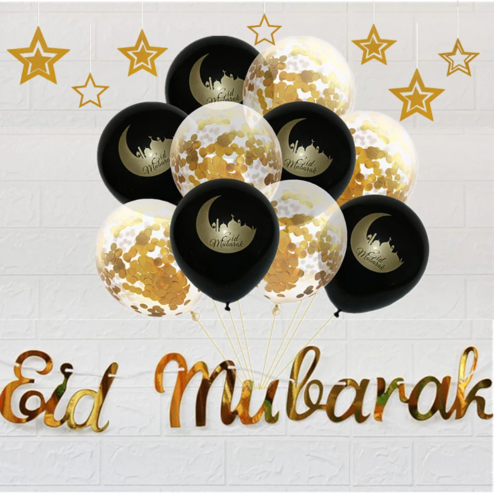 Party Supplies Eid Decor Party & Holiday DIY Ramadan Decoration Wall Decor Eid Mubarak Decor Eid Sequin Confetti Balloons Set
Party Supplies Eid Decor Party & Holiday DIY Ramadan Decoration Wall Decor Eid Mubarak Decor Eid Sequin Confetti Balloons Set
