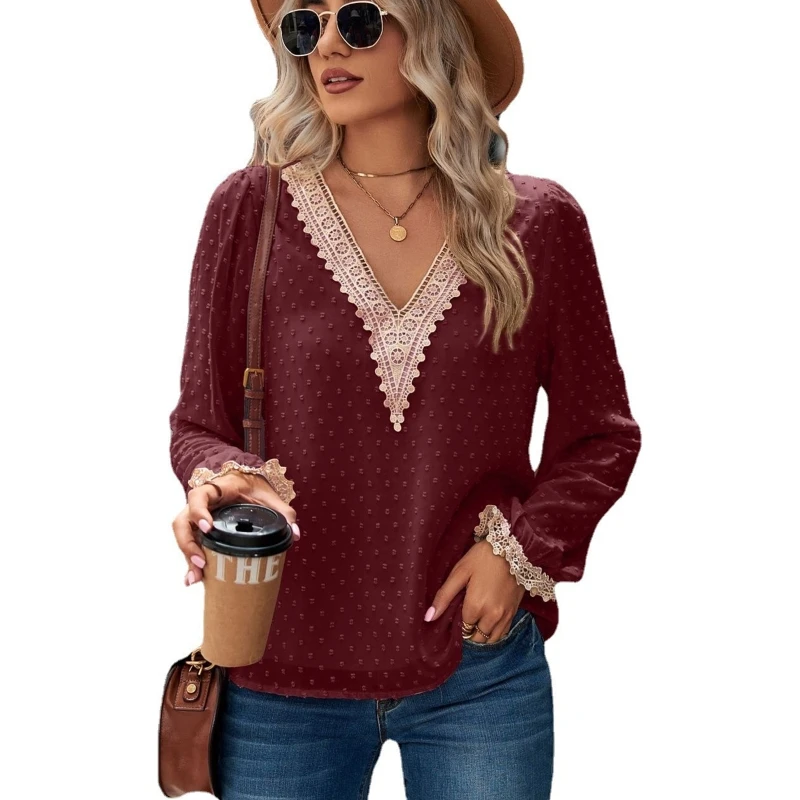 MXMA Womens Elegant V-Neck Tops Blouse Business Shirt Long Sleeve Casual Chiffon Tops
MXMA Womens Elegant V-Neck Tops Blouse Business Shirt Long Sleeve Casual Chiffon Tops
