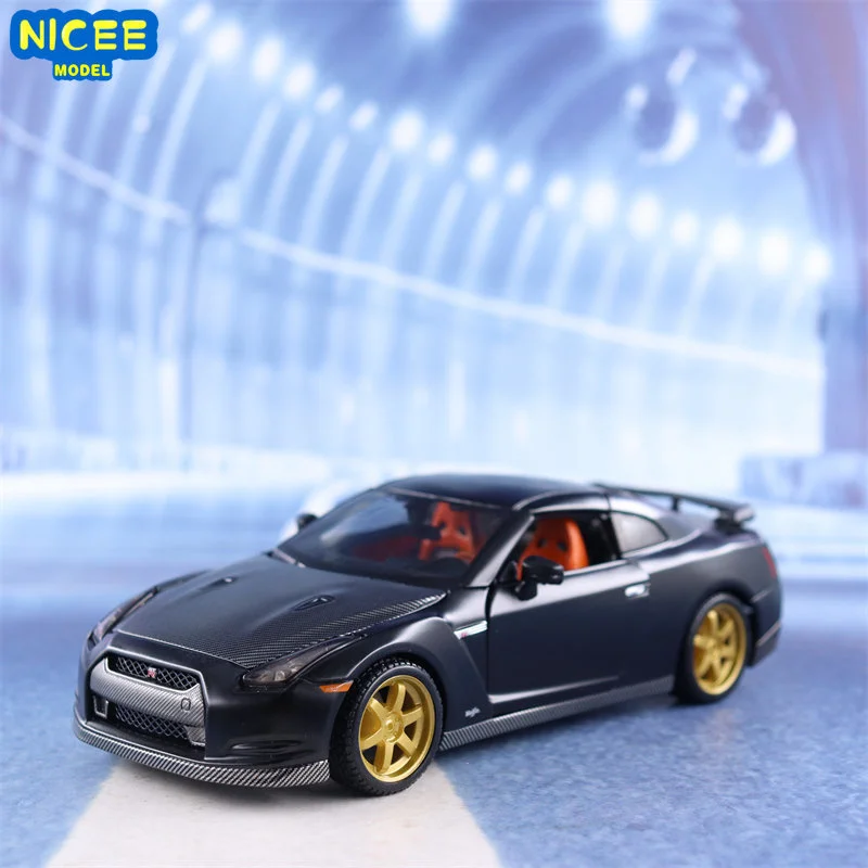 

Спортивный автомобиль Maisto 1:24 2009 Nissan GT-R модифицированная версия литая автомобиль модель автомобиля из металлического сплава детские игрушки коллекционные подарки B794