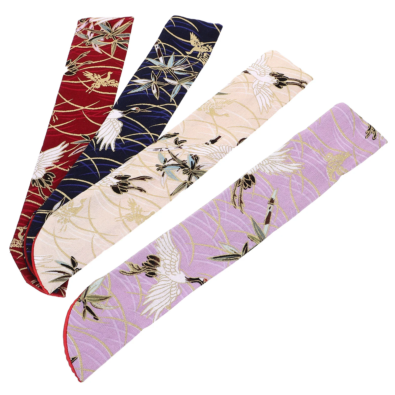 4 Pcs Fan Bag Folding Hand Cases Packing Chinese Cover Brocade Storage Holder Pouch
4 Pcs Fan Bag Folding Hand Cases Packing Chinese Cover Brocade Storage Holder Pouch