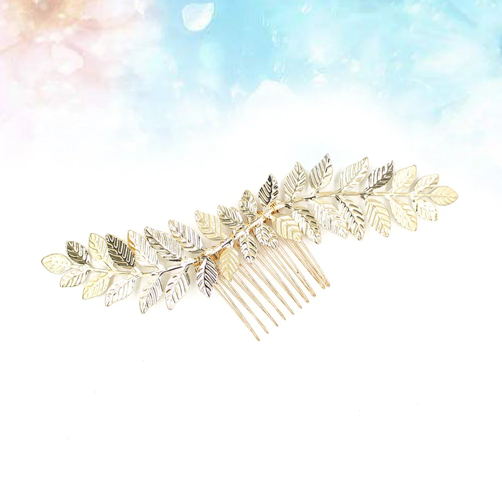 Leaf Bridal Hair Comb Greek Roman Laurel Leaf Side Comb Goddess Leaf Hair Comb Wedding Bridal Side Combs Hair Accessories for 
Leaf Bridal Hair Comb Greek Roman Laurel Leaf Side Comb Goddess Leaf Hair Comb Wedding Bridal Side Combs Hair Accessories for