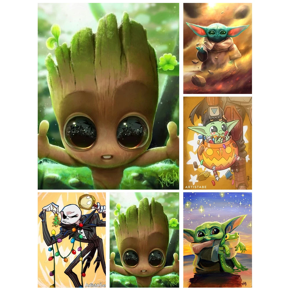 Алмазная картина Disney 5D из мультфильма «Звездные войны», Милая Вышивка Йоды, мозаика для вышивки крестиком, подарок для домашнего декора, Ll36
Алмазная картина Disney 5D из мультфильма «Звездные войны», Милая Вышивка Йоды, мозаика для вышивки крестиком, подарок для домашнего декора, Ll36