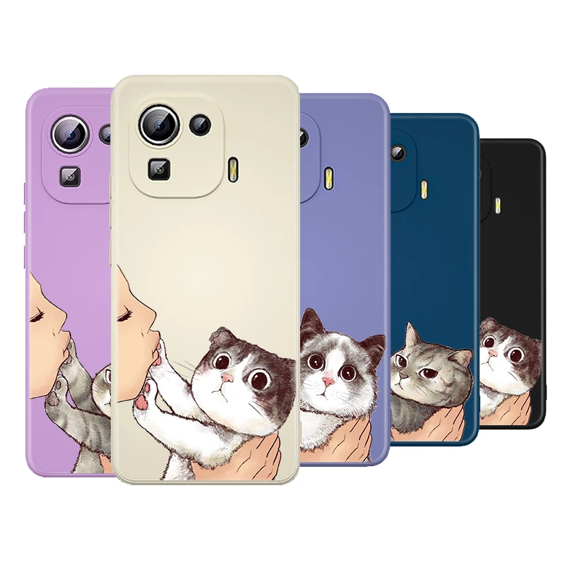 Cat Don't Kiss Me Liquid Silicone Soft Cover For Xiaomi Mi 11 Ultra 11i 11X 10 10T 10S 9 SE Pro Lite Youth Phone Case
Cat Don't Kiss Me Liquid Silicone Soft Cover For Xiaomi Mi 11 Ultra 11i 11X 10 10T 10S 9 SE Pro Lite Youth Phone Case