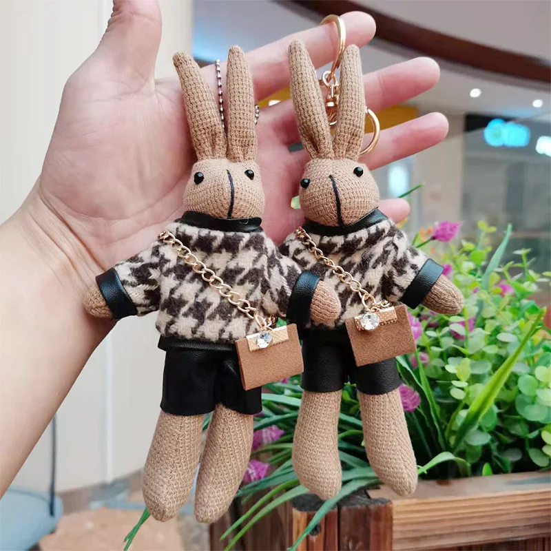 Bunny Rabbit Plush Pendant Cute Keychain Doll Animals Schoolbag Small Ornament Stuffed Plush Toy Event Gift Giving Commemorate
Bunny Rabbit Plush Pendant Cute Keychain Doll Animals Schoolbag Small Ornament Stuffed Plush Toy Event Gift Giving Commemorate