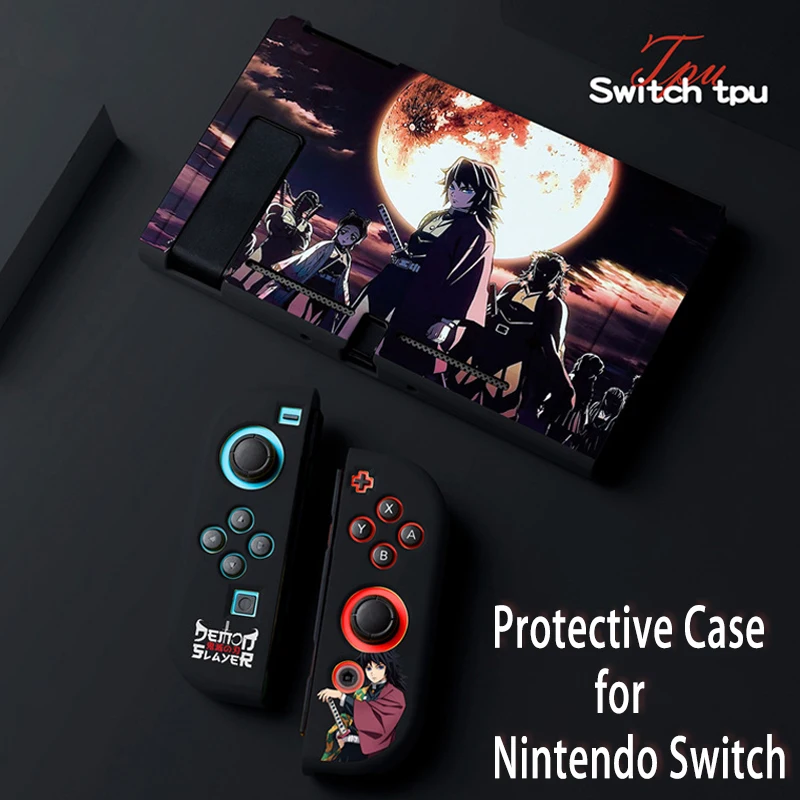 Anime Theme Protective Case for Nintendo Switch NS Console Joy-Con Controller Housing TPU Soft Shell Cover Gamepad Accessories
Anime Theme Protective Case for Nintendo Switch NS Console Joy-Con Controller Housing TPU Soft Shell Cover Gamepad Accessories