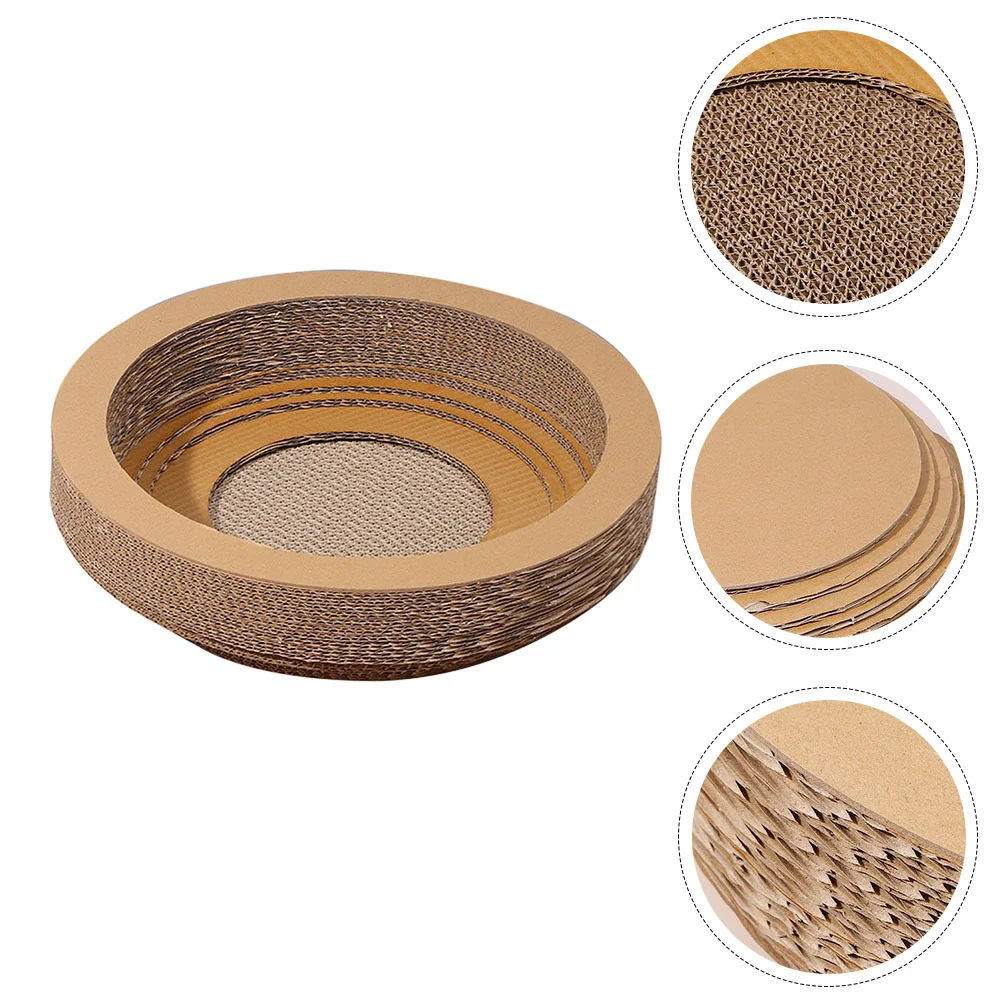 Cat Scratch Board Pad Scratcher Pet Scratching Round Bowl Bed Lounge Toy Kitten Carpet Mat House Claw Grinding Post Play
Cat Scratch Board Pad Scratcher Pet Scratching Round Bowl Bed Lounge Toy Kitten Carpet Mat House Claw Grinding Post Play