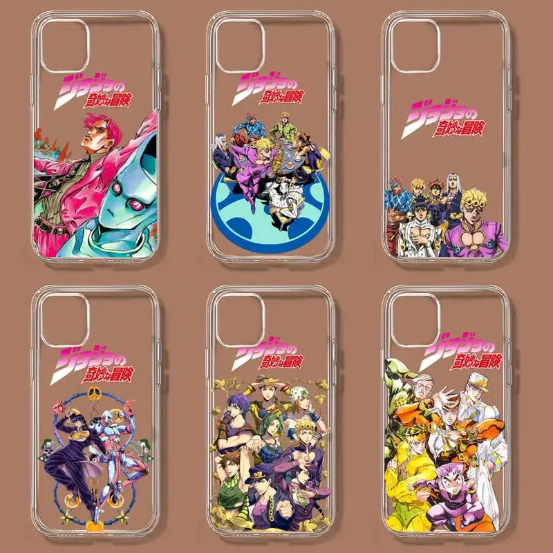 Anime JoJos Bizarre Adventure Phone Case For iPhone 11 12 Mini 13 14 Pro XS Max X 8 7 6s Plus 5 SE XR Transparent Shell
Anime JoJos Bizarre Adventure Phone Case For iPhone 11 12 Mini 13 14 Pro XS Max X 8 7 6s Plus 5 SE XR Transparent Shell