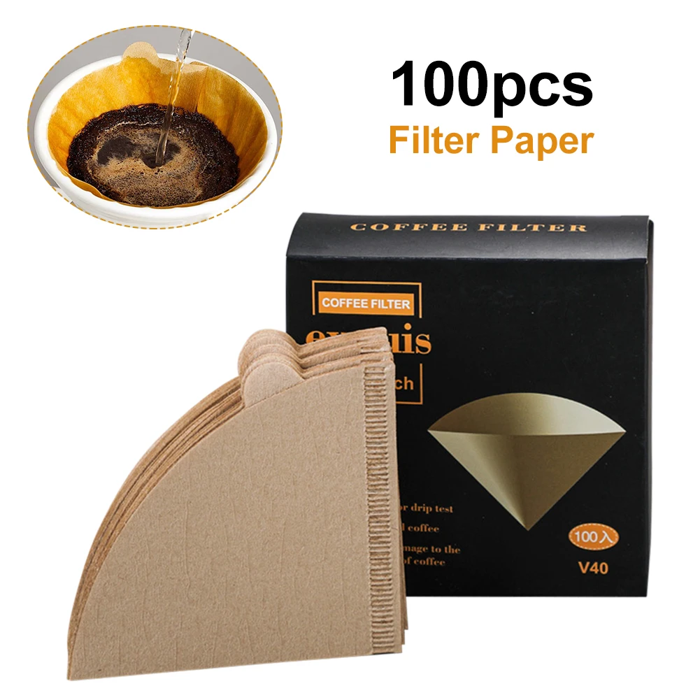 Coffee Filter Cone Unbleached Natural Pulp Disposable Coffee Paper Filter For V60 Cone Pour Over Coffee Filter Drip Coffee Maker
Coffee Filter Cone Unbleached Natural Pulp Disposable Coffee Paper Filter For V60 Cone Pour Over Coffee Filter Drip Coffee Maker