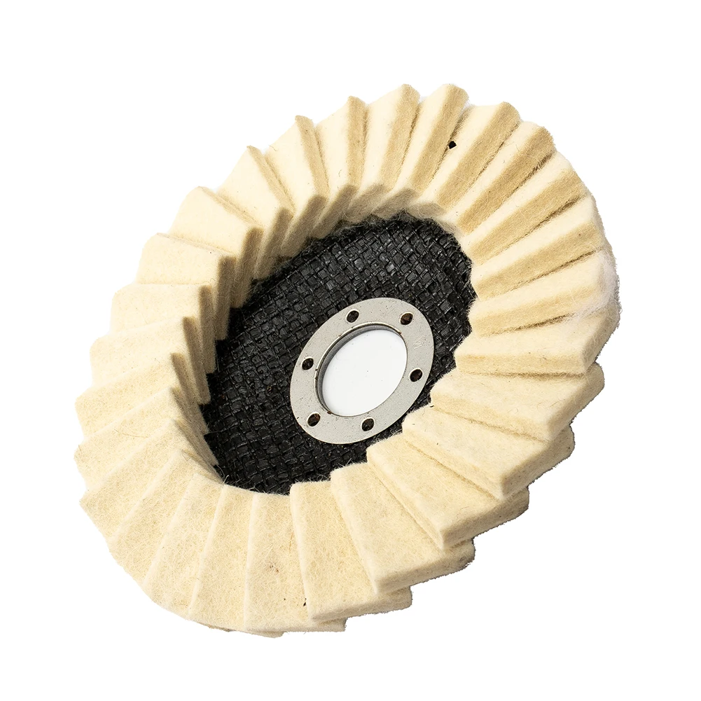 125mm Polishing Wheels 5inch Flap Felt Disc Angle Grinder Buffing Wheel Metal Best Price Waxing Polishing Disc For Glass
125mm Polishing Wheels 5inch Flap Felt Disc Angle Grinder Buffing Wheel Metal Best Price Waxing Polishing Disc For Glass