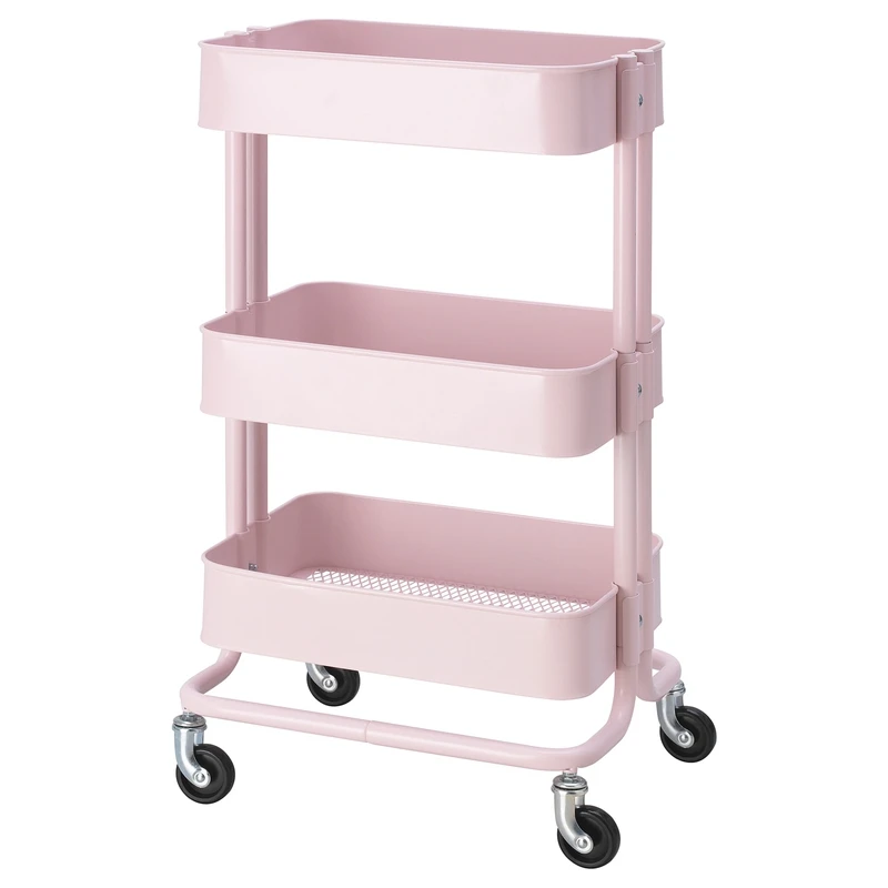 Design of movable caster for three-layer storage space of multi-color cart in kitchen shelf
Design of movable caster for three-layer storage space of multi-color cart in kitchen shelf