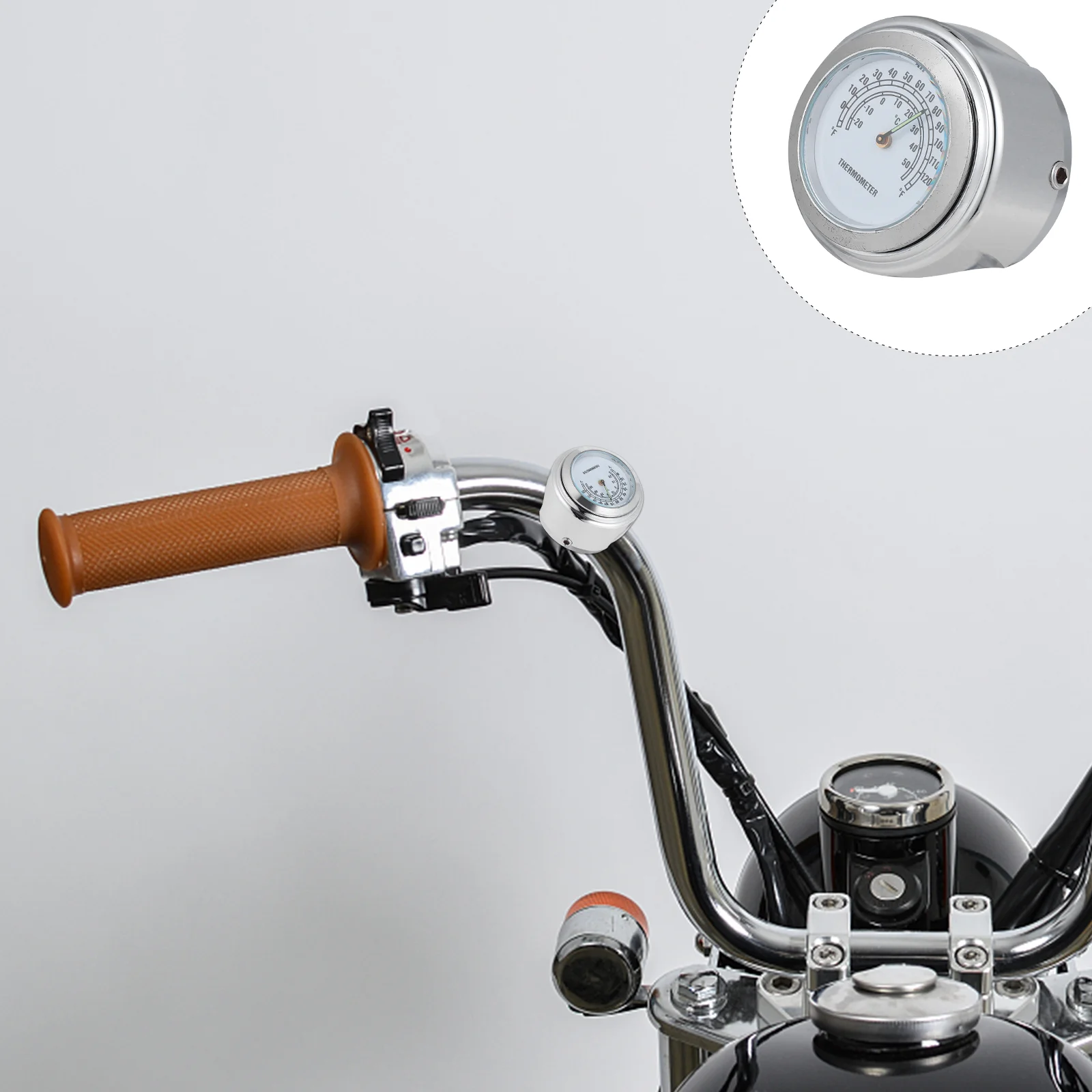 Motorcycle Accessory Car Motorcycle Handlebar Gauge Aluminum Motorbike Accessory Temperature Gauge
Motorcycle Accessory Car Motorcycle Handlebar Gauge Aluminum Motorbike Accessory Temperature Gauge