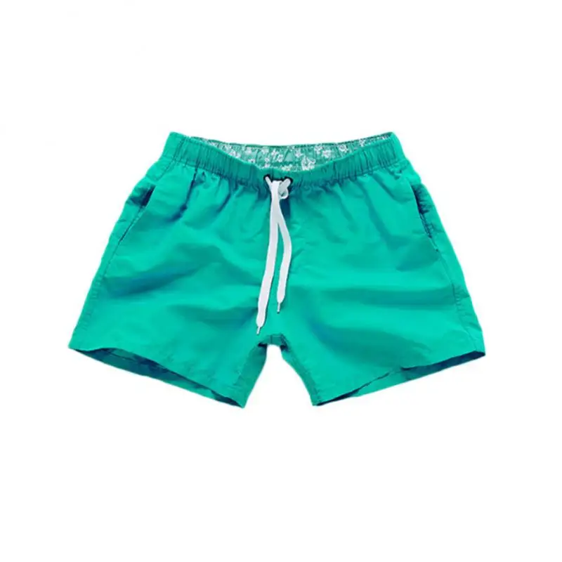 

Beach Pants Men Shorts Summer Surf Solid Color Large Size Swimming Shorts Seaside Swimming Pool Outdoor Water Sport Briefs